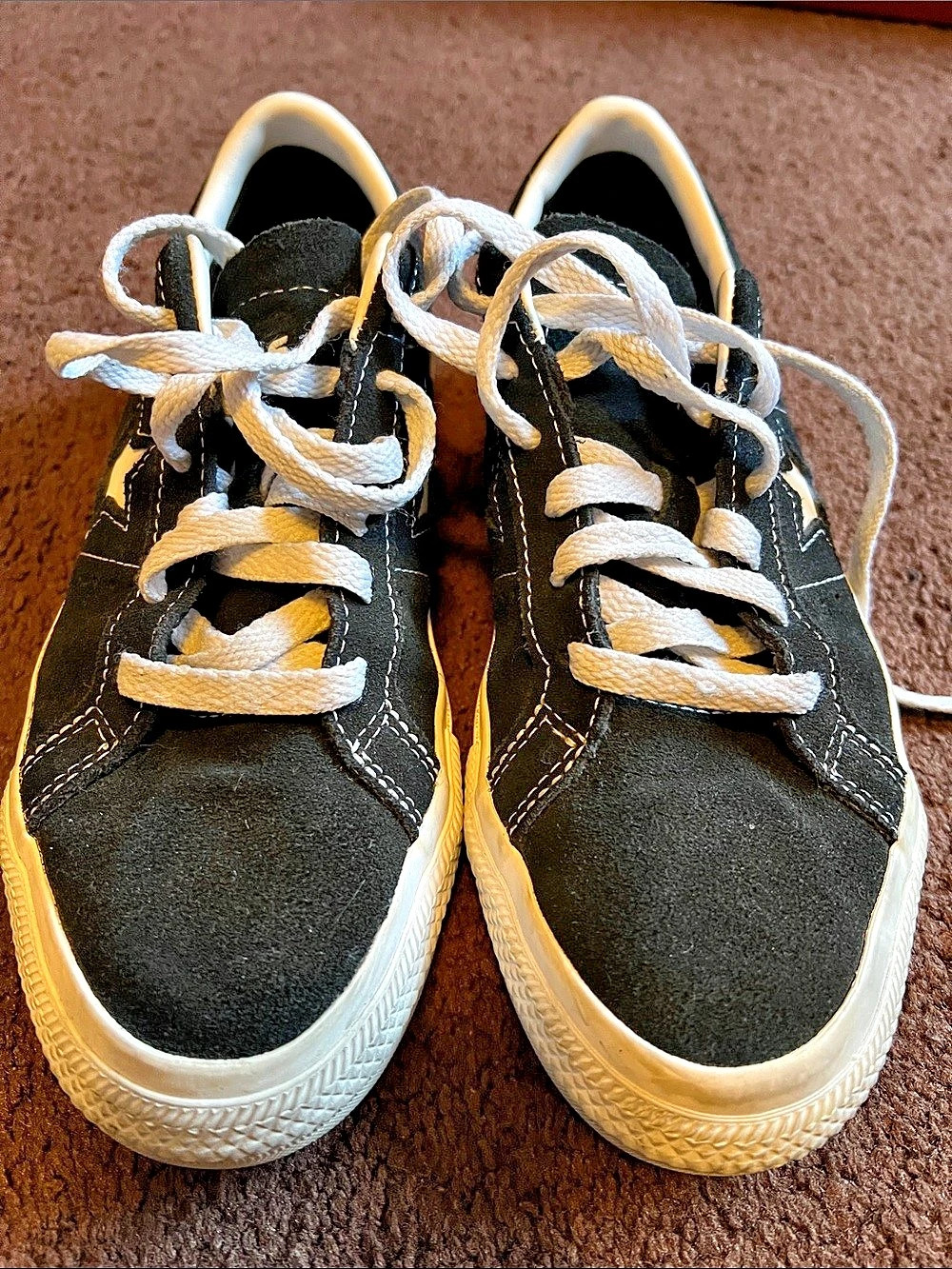 Converse One Star Pro Black & White Sneakers